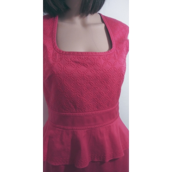 ANTONIO MELANI. Peplum dress - Picture 4 of 6